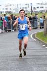 Nathan Shrubb (Morpeth Harriers) in the North Tyneside 10k Road Race from North Shields to Whitley Bay.